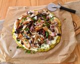 Pas rețetă Polentapizza al funghi 5 fotografie