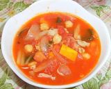 A picture of step 8 of Canned Tomato and Chickpea Minestrone.