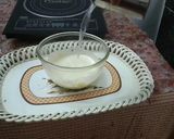 A picture of step 1 of Gujarati Kadhi.