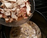 A picture of step 6 of Tom Kha (Spicy Thai Coconut Chicken Soup).