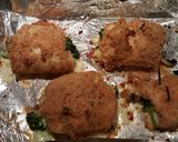 A picture of step 5 of Broccoli stuffed chicken.