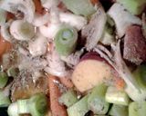 A picture of step 5 of leg of lamb roasted.