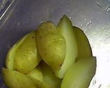 A picture of step 1 of Easy Non-Fried Potato Wedges.
