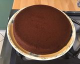 Une image de l'étape 10 de Gâteau chocolat fraises caramel.