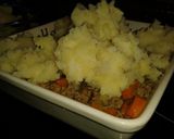 A picture of step 6 of Bonfire Shepherds pie.