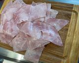 Une image de l'étape 3 de Lasagnes de Courgettes au Jambon, Béchamel et Fromage.