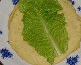 A picture of step 7 of Tortilla-Style Okara Oyaki (Flat Cakes).