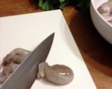 A picture of step 1 of Octopus Salad/ Insalata di polpo.