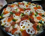 A picture of step 5 of Easy Chirashizushi with Salmon Flakes.