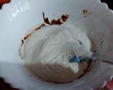 A picture of step 2 of Choco Coffee Muffins.
