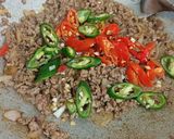 Foto langkah ke 4 dari resep Tumis buncis daging sapi cincang.