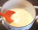 A picture of step 4 of 2 Layer Bavarois Jello.