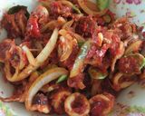 Foto langkah ke 6 dari resep Cumi sambal pete.