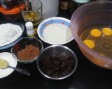 Foto langkah ke 1 dari resep Blackforest Kukus(Base Cake Ultah).