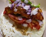รูปขั้นตอนการทำที่ 6 ของ [อาหารเช้า] แร็พไก่สไปซี่ ง่ายมากๆ