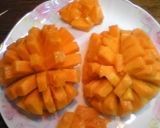 A picture of step 12 of How To Cut a Mango Restaurant Style.