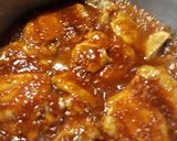 A picture of step 3 of Simmered Chicken in Onion Barbecue Sauce.