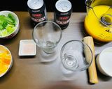 A picture of step 2 of Orange Mojito.