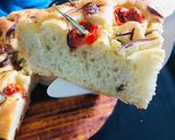 A picture of step 4 of Focassia bread.