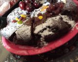 عکس مرحله 4 از دستور تزئین کیک برونی 🍫🍰