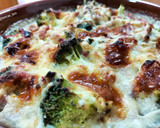 Foto del paso 10 de la receta: Brócoli gratinado con bacon y bechamel