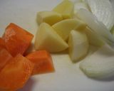 A picture of step 1 of Chicken Wing Tomato Stew.