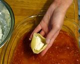 A picture of step 7 of taisen's cheese stuffed shells.