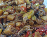 Foto del paso 9 de la receta: Redondo de lomo en soja ajioji con champiñón y verduras