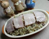 A picture of step 3 of Rice Baked with Ham and Cheese.