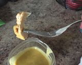 A picture of step 6 of Honey Mustard Pretzel Chicken.