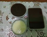 Foto langkah ke 3 dari resep Choco Cheese Pudding with Vla.