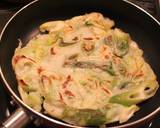 Without Eggs Japanese Leek Chijimi Made with Rice Flour recipe step 5 photo
