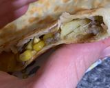 Une image de l'étape 4 de Quesadillas con carne.