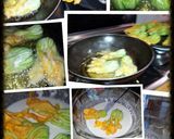 A picture of step 5 of AMIEs FRIED ZUCCHINI FLOWERs.