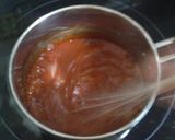 A picture of step 2 of Caramel Cream.
