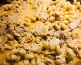 A picture of step 8 of CrockPot Easy Creamy Chicken Enchilada Pasta 🍝.