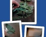 A picture of step 2 of Amy's Spinach and Feta Cheese Omelette ..