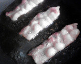 A picture of step 3 of Bacon & Jelly on Toast.