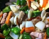 A picture of step 4 of Authentic Non-fried Sweet N' Sour Pork.