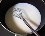 A picture of step 2 of Cherry Blossom Flavor Yogurt Milk Pudding.
