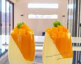 A picture of step 2 of Mango Panna Cotta.