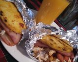 Foto del paso 8 de la receta: Arepita Rellena Casera