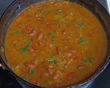 A picture of step 3 of Rajma Paneer Masala.