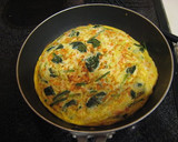 A picture of step 6 of Crustless Quiche with Spinach.
