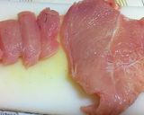 A picture of step 3 of Stir-Fried Chicken Breast With Ume-Shiso Sauce.