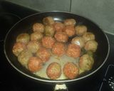 A picture of step 7 of Chorizo And Meatball Pasta.