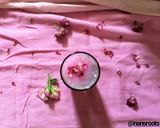 A picture of step 3 of Rose milk with sabja seeds.
