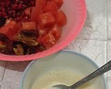 Gambar langkah 2 resipi Yogurt Red Fruity.