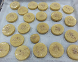Foto del paso 4 de la receta: Mantecados de coco 🥥 y naranja 🍊