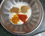 A picture of step 4 of Pure Veg Curd Paneer.